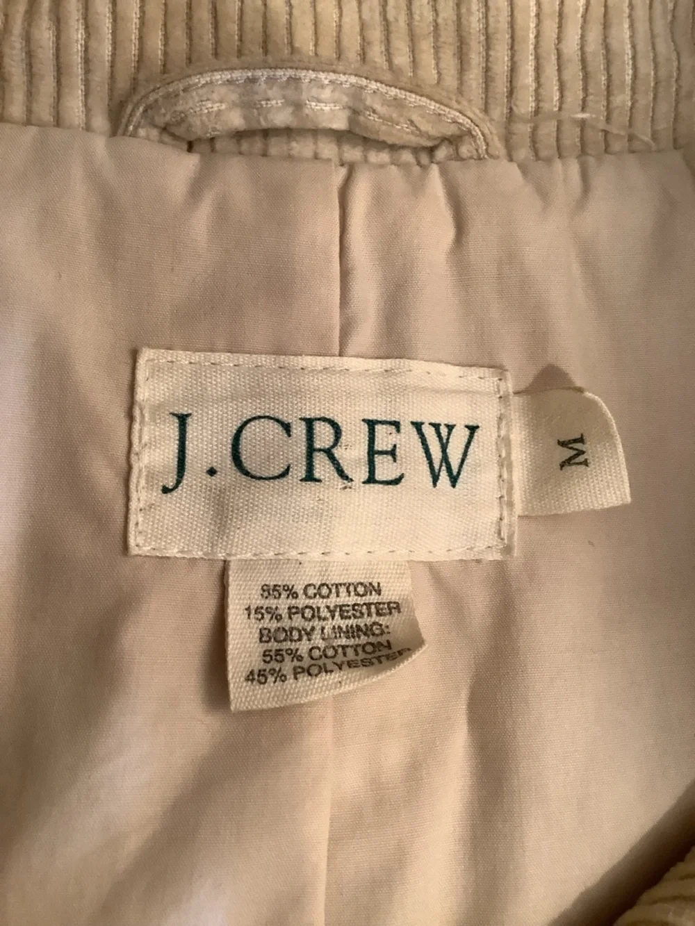 J. Crew lightweight corduroy